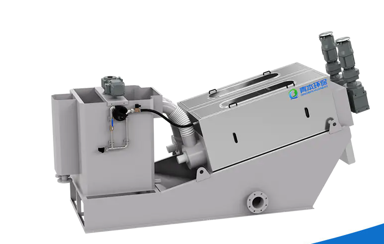 Máy khử nước bùn ép trục vít là gì?